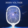 thumbnail image 3 of Swatter electrónico de carga de celda de litio USB dos en uno multifunción de nuevo estilo Leyfeng Matamoscas electronico, 3 of 7