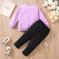 thumbnail image 7 of Kaprioy Baby Girl Fall Winter Clothes Toddler Outfits Girls Girls Valentines Long Sleeve Heart Print Sweatshirt Jogger Pants Baby Girl Clothes, 7 of 7