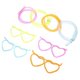 thumbnail image 4 of Unique Glasses Shape Drinking Straws For Kids Parties Multi-Function 8Pcs, 4 of 4