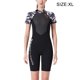 thumbnail image 2 of Traje de baño traje de buceo traje de baño de una pieza pantalones cortos a prueba de sol UPF 50 Sunprotection Surf Traje para snorkeling Surfing Natación Negro / Blanco XL 1.5mm Inevent OD017103-11, 2 of 7