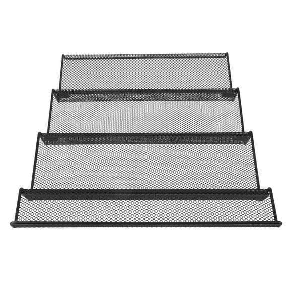 KAKOWELY Kitchen Cabinet Countertop Drawer Spice Rack Tray Metal In Drawer Spice Jar Rack,16.14X"X13.19"X0.98"