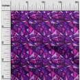 thumbnail image 2 of oneOone Cotton Poplin Violet Fabric Abstracts Sewing Material Print Fabric By The Yard 42 Inch Wide, 2 of 5