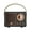 Black, variant on Bluetooth Speaker Vintage Mini Portable Audio Plug-in Radio Indoor Outdoor Portable Small Bluetooth Speaker Support USB/TF Card/AUX Speaker