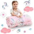 thumbnail image 4 of Toddler Nap Mat with Pillow and Blanket, Extra Large Rolled Napping Mats,Slumber Bags for Boys Girls,Kids Sleeping Bag for Daycare, Preschool Travel Camping, 4 of 4