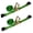 Green, variant on Mega Cargo Control USA 4-pack Heavy Duty 2" x 60' Ratchet Strap Flat Hook Flatbed Truck Farm Tie Down, 3333 lbs Wll, Green