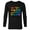 Black, variant on Marvel Pride Rainbow Have Pride & Show Your Rainbow Glow - Long Sleeve T-Shirt for Men - Customized-Athletic Heather