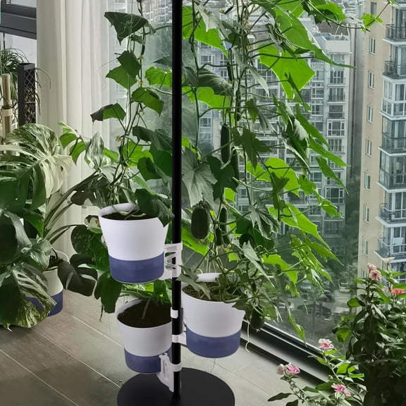 Tall Metal Plant Stand Outdoor/Indoor 72" -