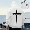 thumbnail image 1 of WILLBEST Sudadera con Capucha para Hombre, De Manga Larga, Informal, con Diseño Estampado para Uso Diario y Actividades Al Aire Libre, Cómoda Sudadera con Capucha para Otoño e Invierno. XXGrande, 1 of 6