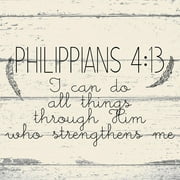Philippians 4 13 Poster Print by Allen Kimberly