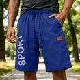 thumbnail image 2 of IhhxPro Men's Athletic Shorts with Pockets Quick Dry Sport Men Casual Drawstring Lightweight Breathable Training Jogging Gym Workout Summer Loose Fit S-2XL, 2 of 8