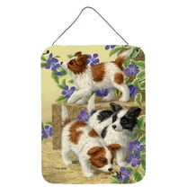 Papillon Pups Wall or Door Hanging Prints
