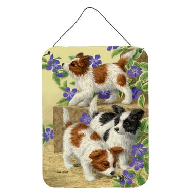 Papillon Pups Wall or Door Hanging Prints