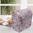 thumbnail image 4 of Watercolor Lounger Chair Bag, Blossoming Field in Graceful Spring Theme Fresh Carnation Poppy Peony, High Capacity Storage with Handle Container, Lounger Size, Lavender Pink Green, by Ambesonne, 4 of 5
