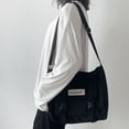 thumbnail image 1 of Upgrade Your Preppy Style with Our Trendy Shoulderbag - Perfect for Students! Featuring a Cute Cartoon Decor and Spacious Interior with Plastic Buckle and Zipper Closure., 1 of 4