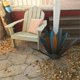 thumbnail image 4 of 2 piezas de escultura rústica de tequila, 21 pulgadas/55 cm, pequeña planta de agave de metal para bricolaje, decoración artística de jardín, estatua, decoración del hogar para estacas de pa, 4 of 5