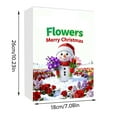 thumbnail image 2 of RKSTN Christmas Countdown Advent Calendar Snowman Style Acrylic Christmas Tree Pendant C, 2 of 3