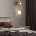 thumbnail image 4 of Lámpara de Pared LED Minimalista, Estilo Nórdico, de Lujo, para Pasillo, y Sencilla, para Dormitorio y Mesita de Noche., 4 of 5