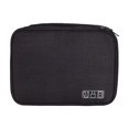 thumbnail image 1 of Storage Case Cable Organizer Charger Bag Travel Gift Craftsmanship Accessories Large Capacity Convenience Hand Bags Gadget Container Black, 1 of 9
