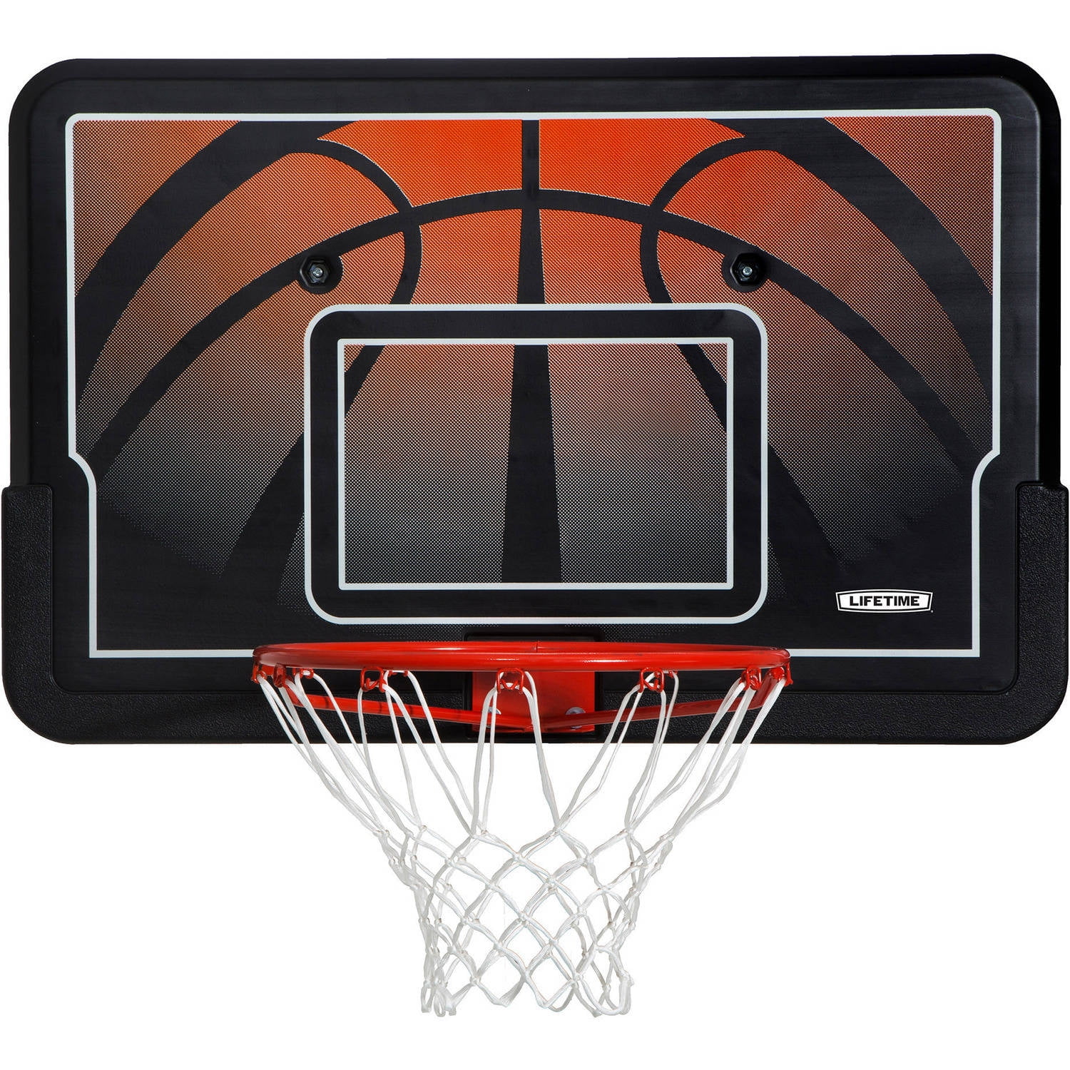 Lifetime Basketball Backboard And Rim Combo 44 Inch Impact 90703 Walmart Com