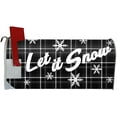 thumbnail image 2 of VWAQ Holiday Mailbox Covers Magnetic Christmas Mailbox Decor - 25.5"H X 20.75"W MBM50 BLACK, 2 of 4