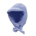 thumbnail image 1 of Bunblic Chapeau Bas avec Oreillettes Chapeau d'Hiver Léger Confortable pour les Femmes vers le Bas Chapeau Chaud pour la Randonnée Moto Escalade Extérieur Bleu, 1 of 8