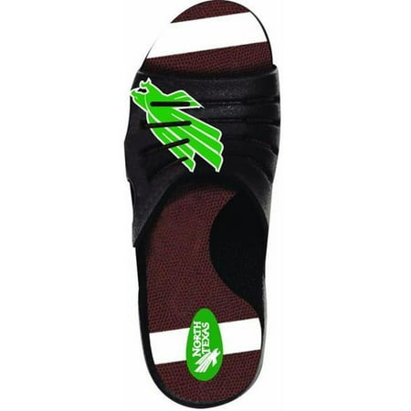 North Texas Football - Jukz Sports NT-FB01-LL North Texas Mean Green Football Unisex Sports Slides, 2L