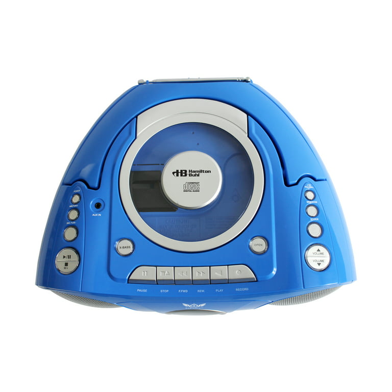 AudioStar Boombox AM/FM Radio, CD, MP3, and Cassette Player with