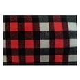 thumbnail image 2 of Fenyluxe Set of 4 Red &amp;Black Buffalo Check Plaid Placemat-Buffalo Plaid Check Placemats, Reversible Burlap Christmas Placemats for Christmas Table Decorations and Lumberjack Party Supplies 18x12in, 2 of 8