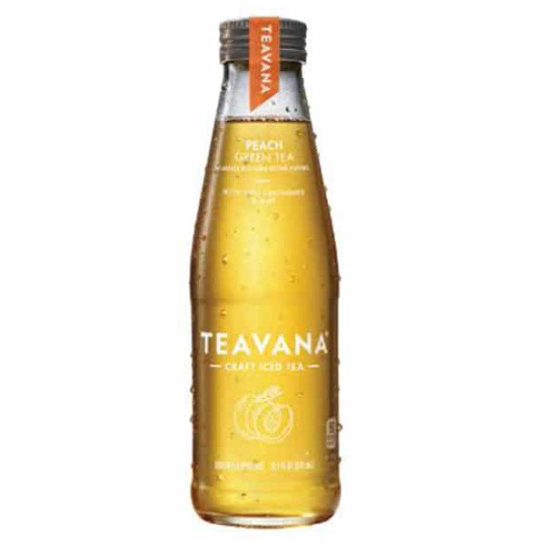 Teavana Peach Green Tea 14.5 oz Glass Bottles Pack of 12 Walmart