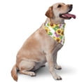 thumbnail image 2 of Daiia Sunflowers Pattern Pet Scarf for Dogs and Cats – Soft & Breathable Bandana, Comfortable Pet Accessory for Everyday Wear, 2 of 6
