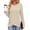 Beige, variant on Casual Tops for Women Long Sleeve Shirts with Buttons Crew Neck Tunic Sweaters Fall Fashion Outfits