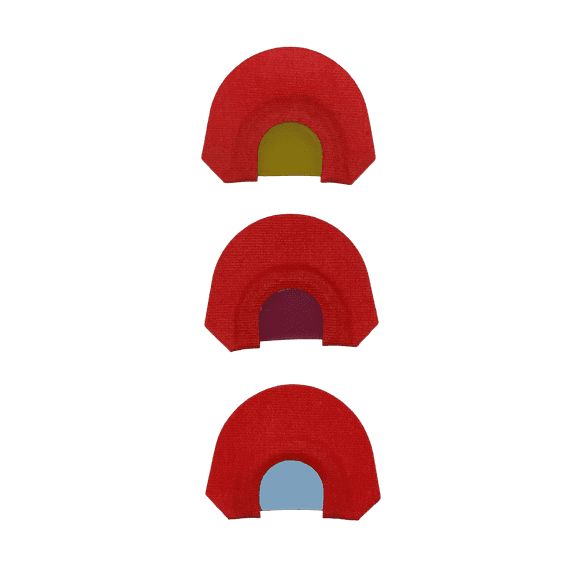 Mountain Echo Elk Mouth Call 3-Pack