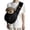Black, variant on Sling Bags For Women Foldable Breathable Mesh Adjustable Strap Womens Crossbody Bags Compact Portable Travel Backpacks Lightweight Outdoor Daypacks Black