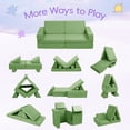 thumbnail image 2 of Tolead Modular Kids Play Couch, Child Sectional Sofa, Imaginative Furniture Play Set, 8 Piece, 2 of 8