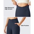 thumbnail image 6 of G4Free BareFeel 25"/27"/29" Inseam High Stretch Wide Leg Yoga Pants Ankle Length Casual Lounge Pants with Pockets, 6 of 7