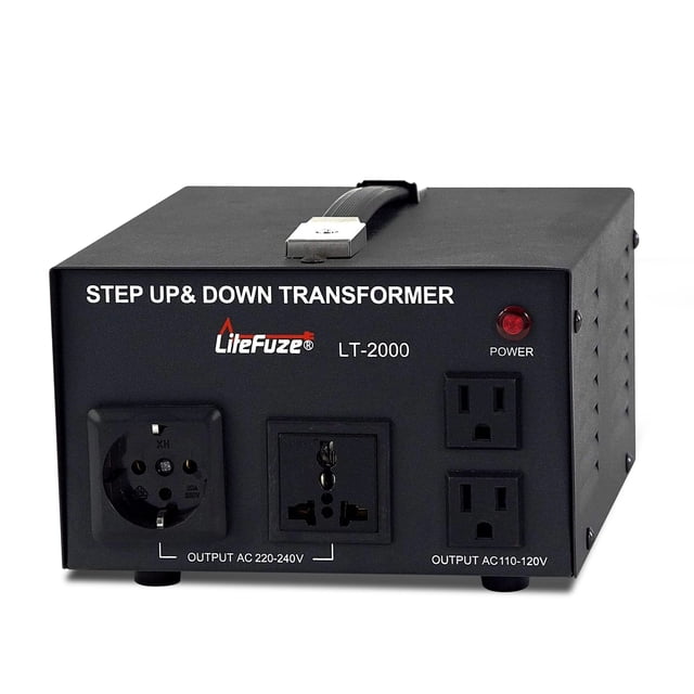 Transformador convertidor de voltaje LiteFuze LT Serie 2000W