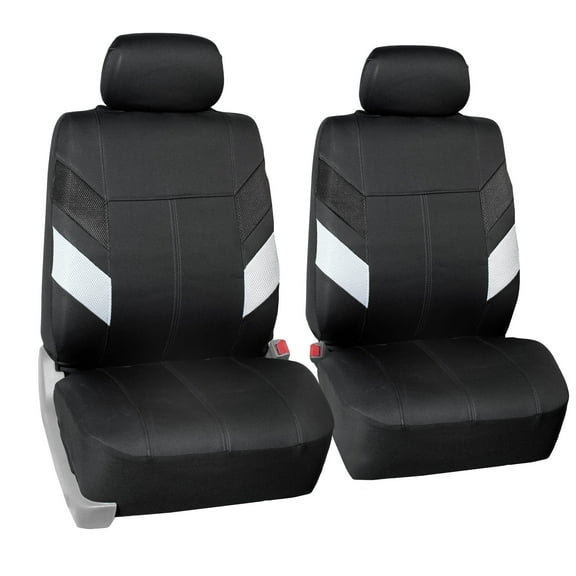 FH Group, Neoprene Car Seat Covers for Auto Car SUV Van Front Bucket 12 Colors