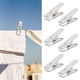 thumbnail image 3 of Pinza para ropa 20 piezas Pinzas para ropa de acero inoxidable con abrazadera resistente y duradera Pinzas para ropa de metal para colgar la ropa Hogar Cocina Oficina de viajes al ANGGREK Otros, 3 of 8