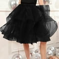 thumbnail image 2 of Women's Tulle Skirts Womens Petticoat Skirts Ballet Tutu Skirt Women and Big Girl's Layered Tulle Petticoat Halloween Tutu Skirts Carnival Costumes for Women, 2 of 6