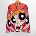 thumbnail image 2 of The Powerpuff Girls Sweater Long Sleeve Round Neck Pullover Jumper Fall Winter Clothes Print Tops Blouse S, 2 of 6