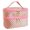 Pink, variant on TACILIP Make up Bags, Cosmetic Bag Portable Travel Organizer Handheld Double Zip Storage Bag, Gifts for Her
