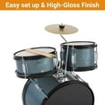 thumbnail image 4 of Ataucjin 5 Piece Kids Drum Set with Tom,Cymbal, Youth Junior Drum Kit with Hi-Hat, Pedal, Drumsticks and Seat for Beginner, Teens, 4 of 7