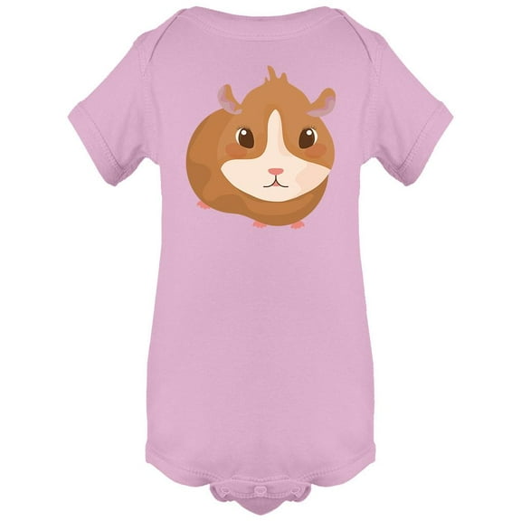 Small Hamster Cartoon Bodysuit Infant -Image by Shutterstock, Newborn