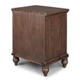 thumbnail image 2 of Homestyles 5503-42 Marie Table de Chevet&44; Brun - 28,5 x 24 x 18 Po., 2 of 26