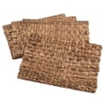 thumbnail image 2 of Saro Lifestyle Woven Design Water Hyacinth Placemat Set, 2 of 3
