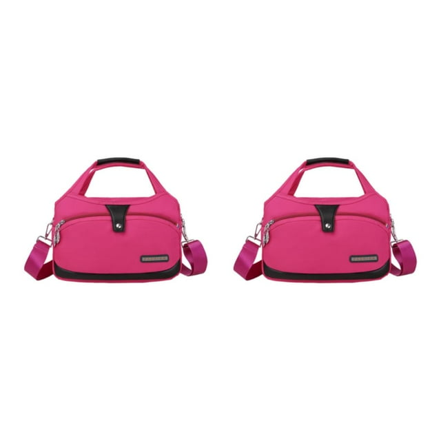 Youkk Casual And Multifunction Shoulder Bag Designed For And Style High-capacity rose red 29*19*9*12 2Set