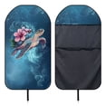 thumbnail image 5 of Uorisanigo Car Seat Towel Cover Hawaiian Floral Turtle Car Accessories Waterproof Soft Auto Seat Covers Anti-Slip Front Seat Cover Universal Fit for Vehicles,Cars,Suvs,Vans,Sedans, 5 of 6