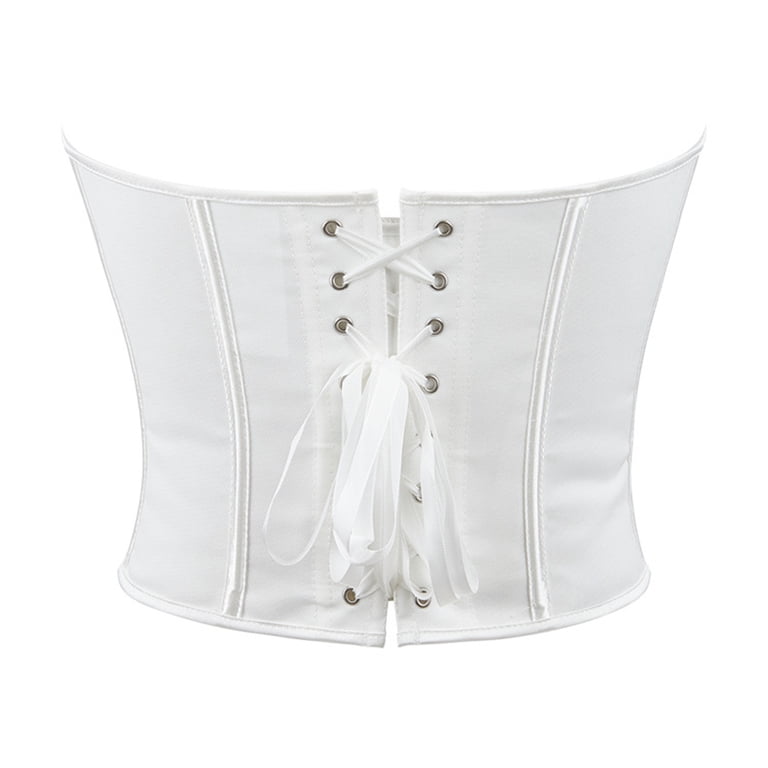 Graduation Dress Vintage Bustier Tops for Women Renaissance Corset Front Buckle Bodyshaper Fishbone Corset Business Casual Dress for Women S-87 White XL - Walmart.com Graduation Dress Vintage Bustier Tops for Women Renaissance Corset Front Buckle Bodyshaper Fishbone Corset Business Casual Dress for Women S-87 White XL - Walmart.com