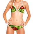 thumbnail image 2 of Fruit Detachable Sponge Adjustable Strap Bikini Set Two-Pack Swimsuit Women Swim Suit, 2 of 6