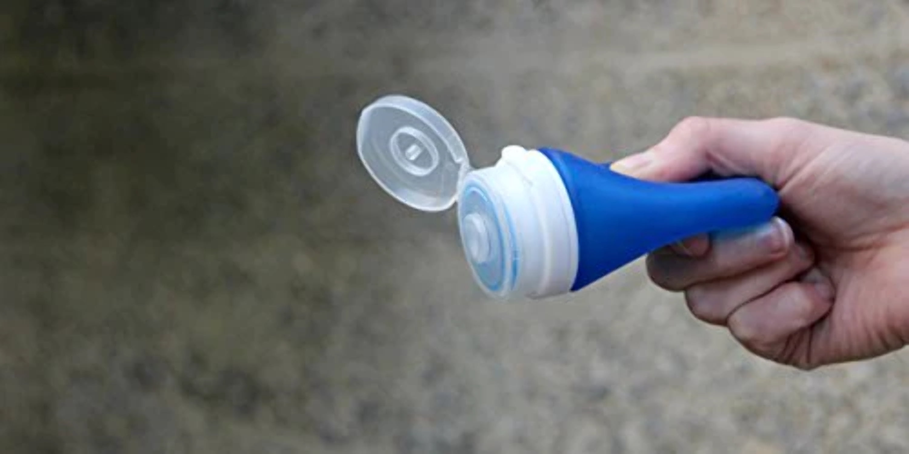 Humangear GoToob+ Soft Silicone Travel Bottle 3-Pack - Small - Clear/Purple/Teal